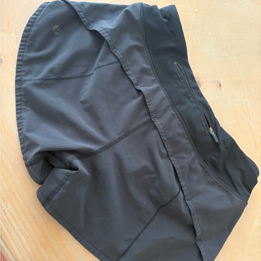 Black lululemon Athletic Shorts